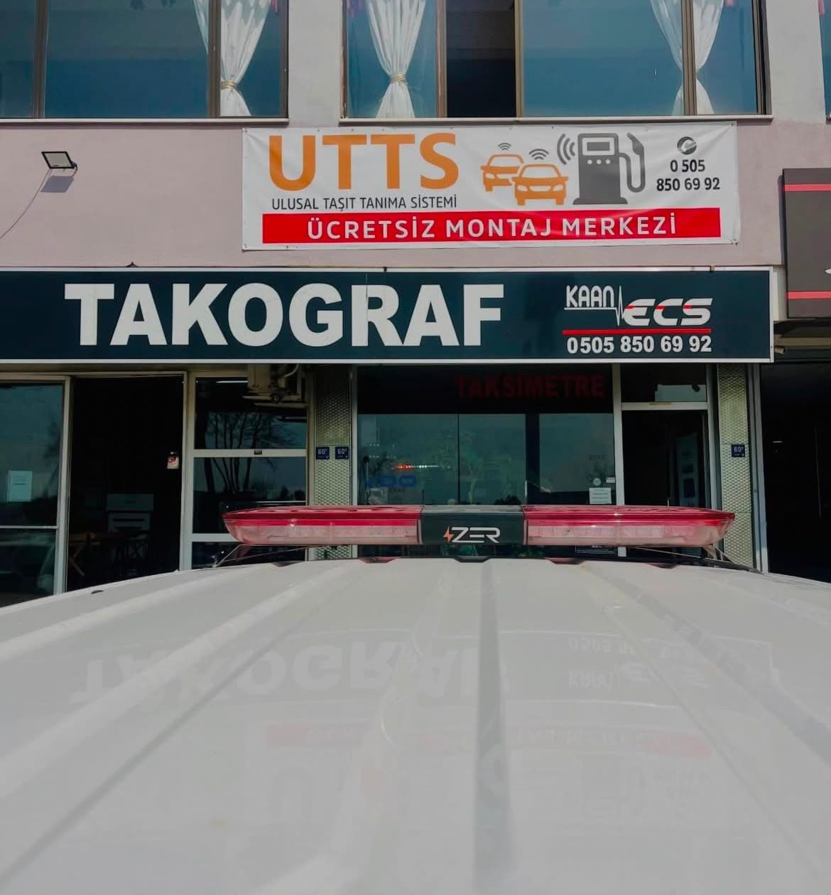 Zer marka tepe lambası montaj işlemi