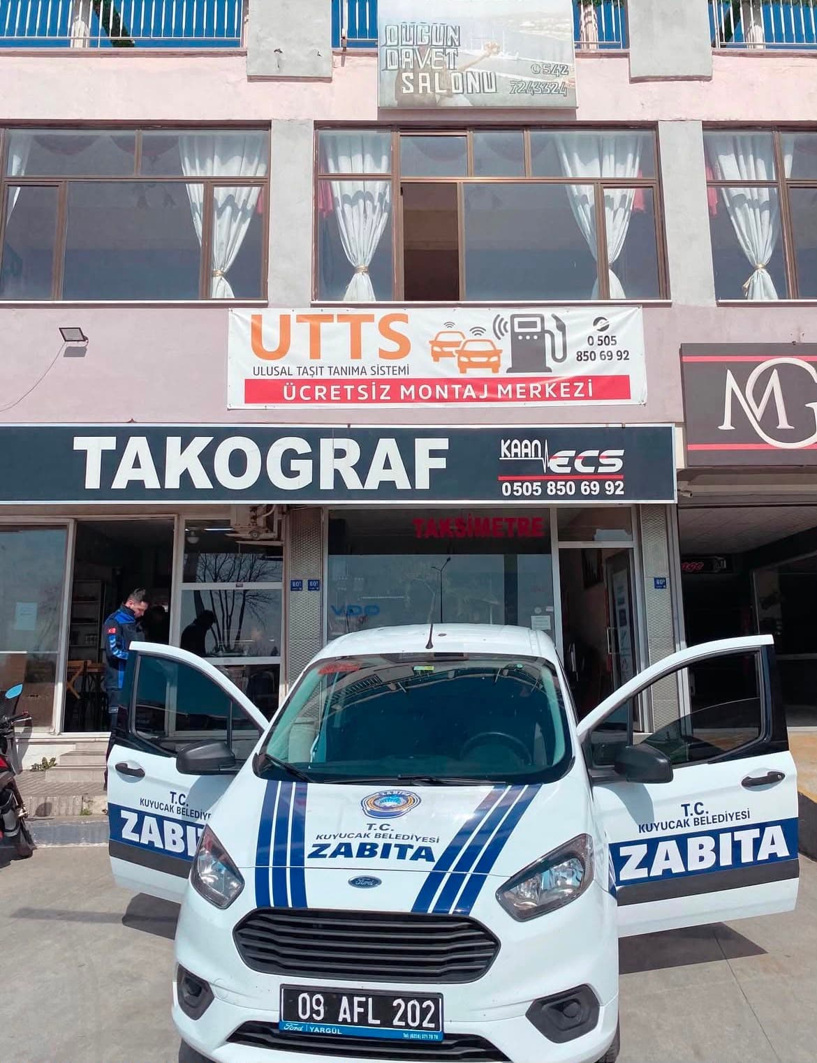 Zer marka tepe lambası montaj işlemi